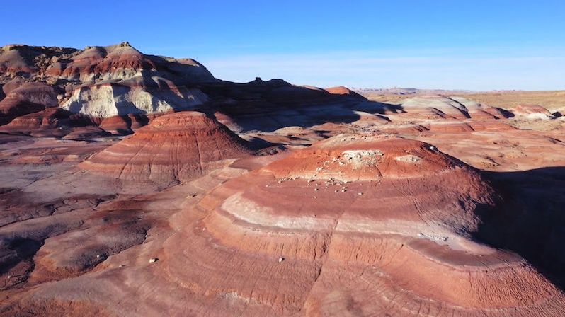 Duhové hory v Utahu a Arizoně jsou jako z jiné planety